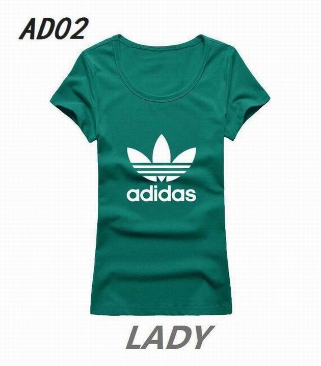 Adidas short round collar T woman S-2XL-026